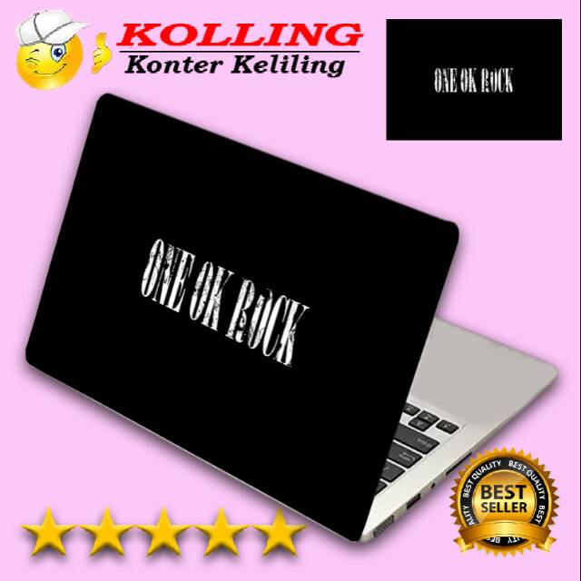 Stiker laptop Anime one ok rock 11 12 14 15 inch Garskin Laptop Skin cover