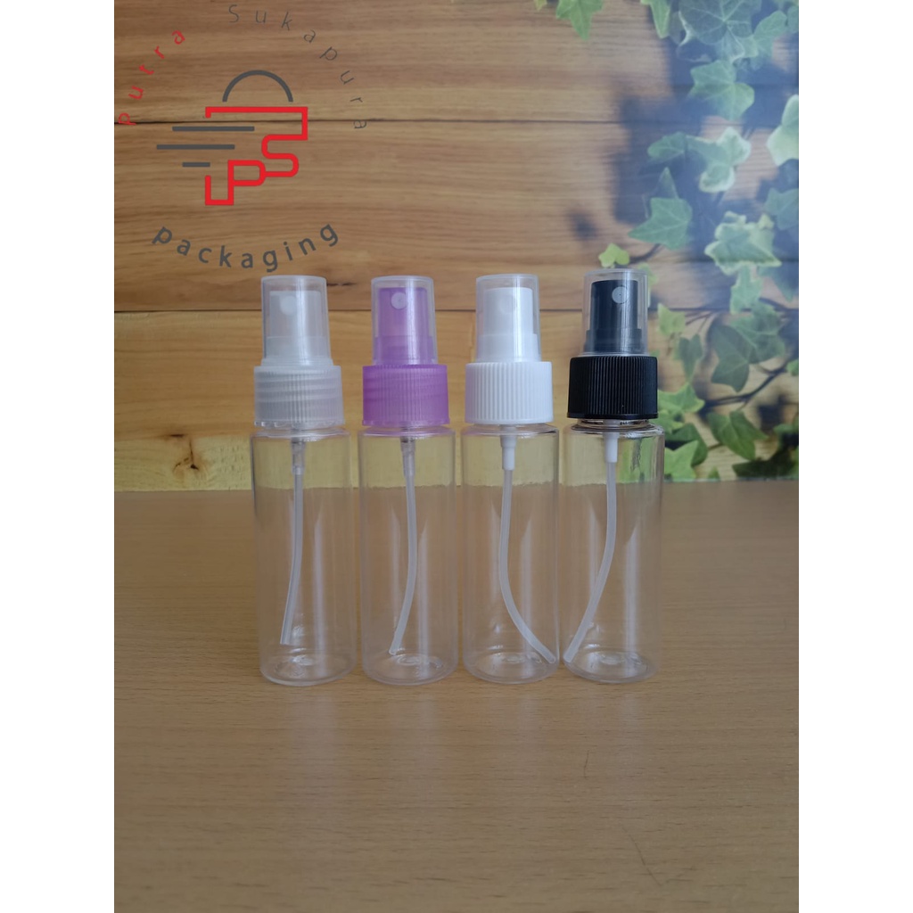 Botol spray 50ml rf / botol parfum 50ml rf / botol handsanitizer / botol bening 50ml rf