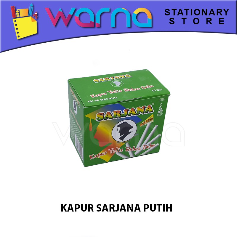 

KAPUR PAPAN TULIS SARJANA PUTIH