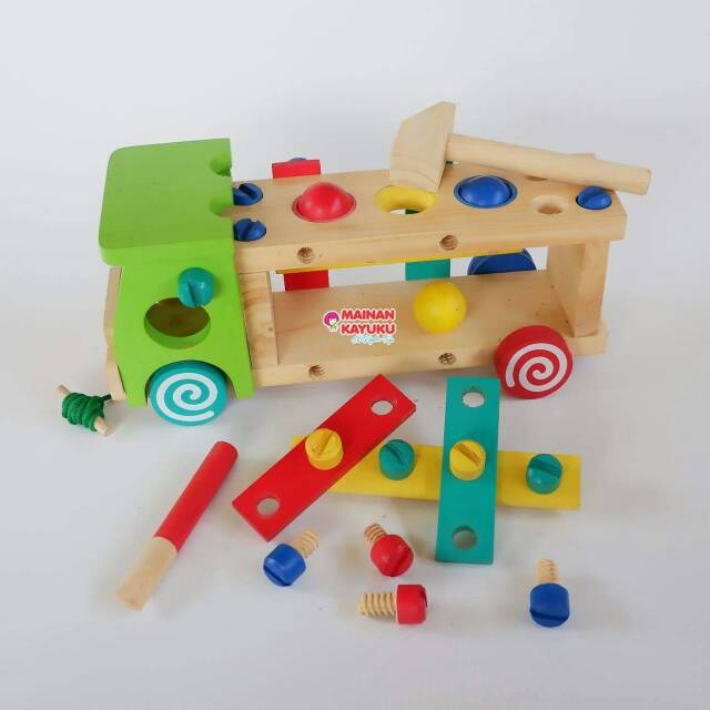 Agdia Toys Truk Bongkar Pasang