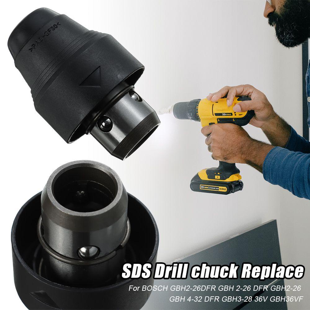 Populer Drill Chuck Ganti GBH2-26 GBH 4-32 Untuk BOSCH GBH2-26DFR SDS Plus Drill Chuck