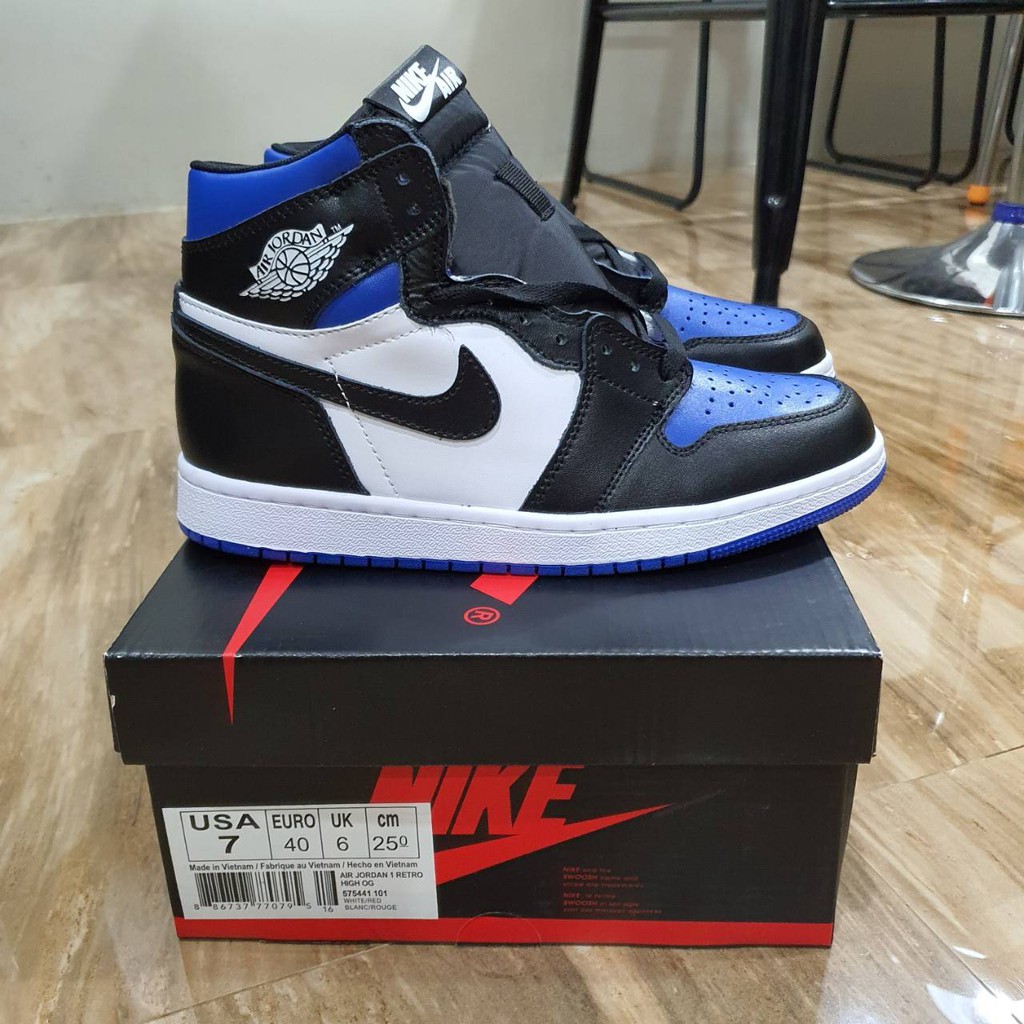 nike air jordan black blue