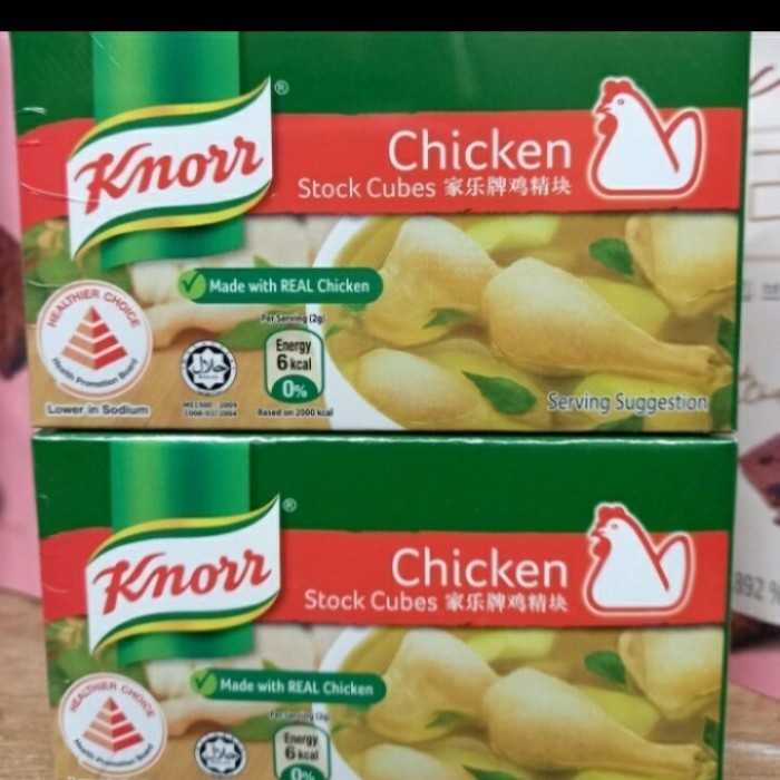 

New Arrival - Knorr Chicken Stock Cubes 60Gr
