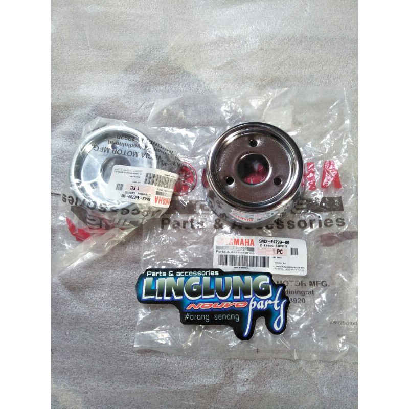 End cup end cap corong knalpot nouvo lele sporty original yamaha