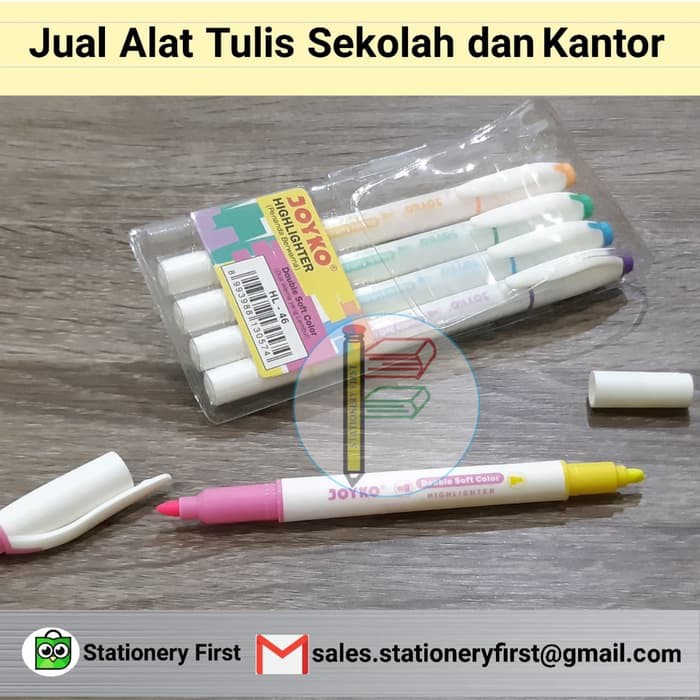 

Stabilo Highlighter Joyko HL-46 (two side double soft colour)