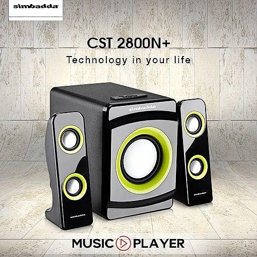 SPEAKER 2.1 MULTIMEDIA SIMBADDA CST 2800N+ PLUS MUSIC PLAYER SUBWOOFER