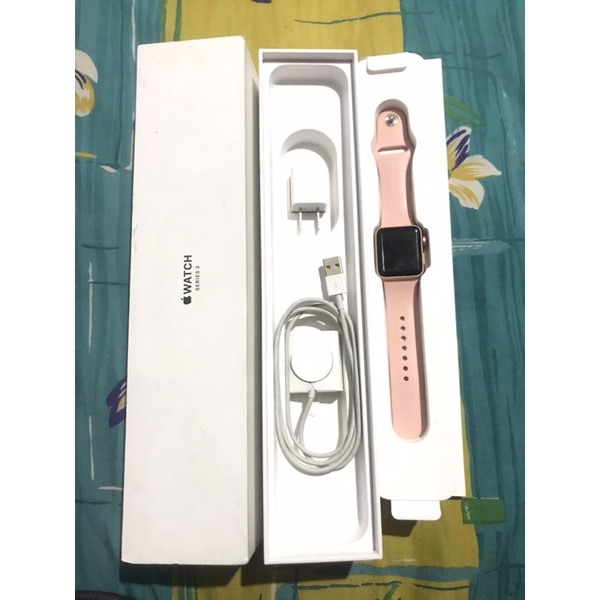 Apple Smart Watch Series 3 38 Original Second Fullset ex ibox / Apple Iwatch S3 Original