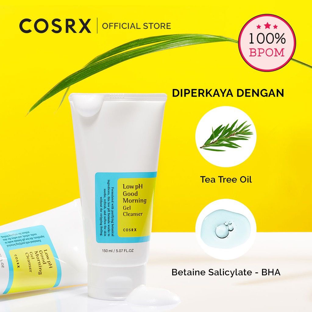 BPOM Cosrx Low PH Good Morning Gel Cleanser 150ml