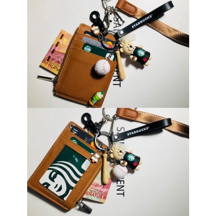 

Yoviu | Dompet Cardholder Starbucks Kartu Id/Akses/Atm/Pelajar/Gift/Keychain