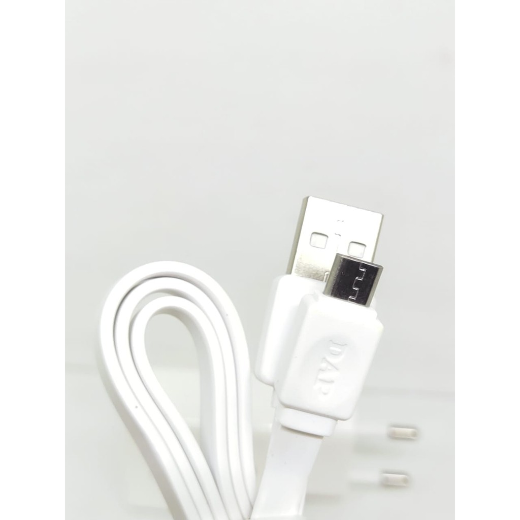 DAP D-A2 Travel Fast Charger 2 Port 2.4A 5V Include Data Cable Micro USB 60cm