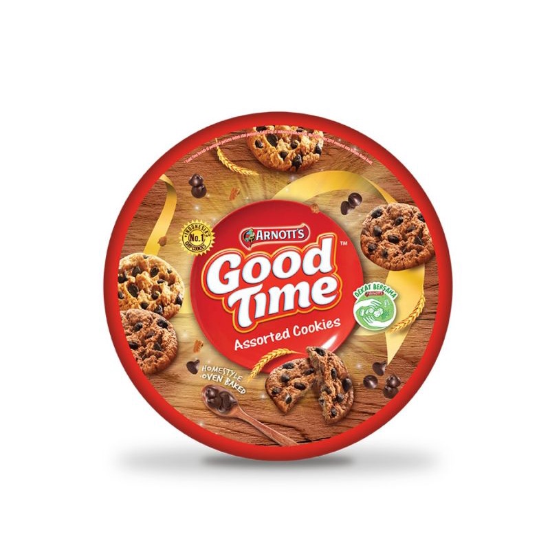 

Good Time Assorted Cookies Kaleng 277 g