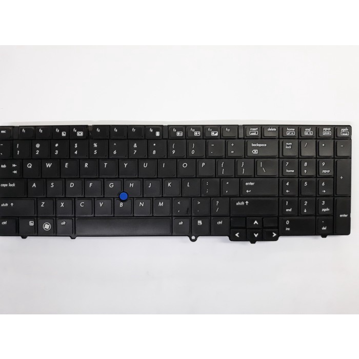 KEYBOARD HP ELITEBOOK 8540P 8540W UK LAYOUT MP-09A8 with Pointer