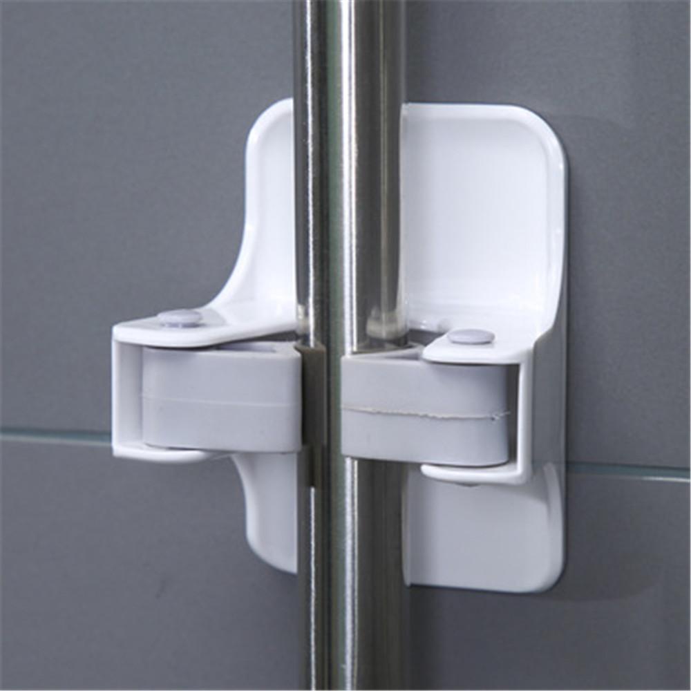 Solighter Broom Holder Home Reusable Self Adhesive Dustpan Hanger/Gantungan Sapu Alat Sapu Rumah
