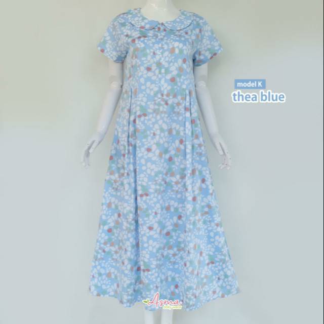 MODEL K THEA BLUE Homedress Asma Daily Wear