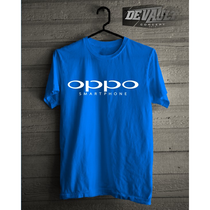 Kaos/T-shirt Gadget Oppo Smartphone Logo -LJHD Store