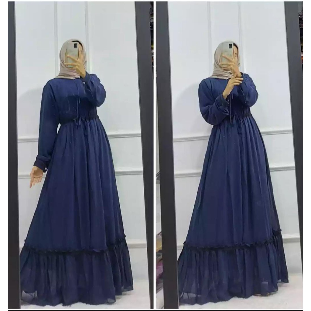 LANGSUNG KIRIM CERUTY READY SUPER JUMBO XXXL [ LD 130 BB 95- 120 KG]GAMIS CERUTY BEBYDOL RENDA /GAMIS REMPEL/ BUSUI