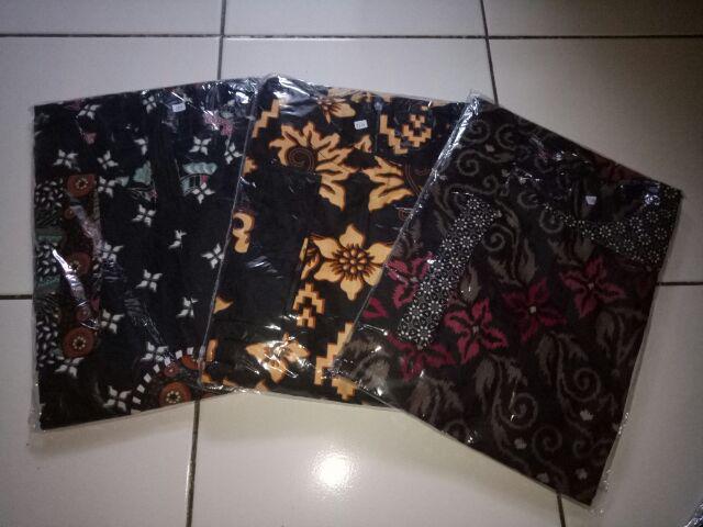 Atasan Batik Dolby Dolbi Dobby Doby Tenun Sutra Tulis Halus Katun Atbm Baron ,sarombit Atasan
