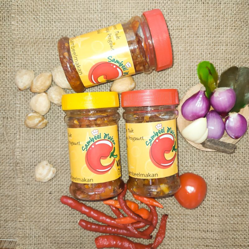

Sambeel Makan Sambal Rumahan Paket Trio