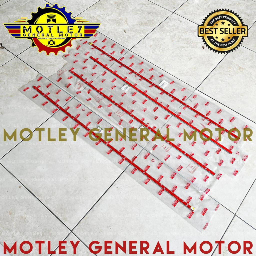 LIST MOULDING CHROME PELIPIT KACA JENDELA PINTU SEMUA TIPE PANTHER KAPSUL  GRAND TOURING 1 SET ISI 4