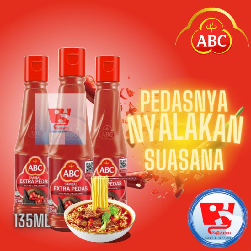 

ABC Sambal Extra Pedas 135ml