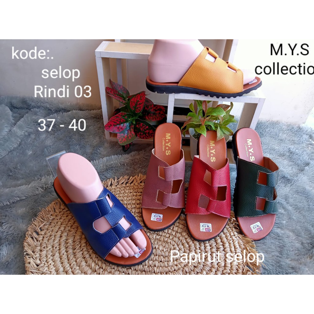 SANDAL WANITA PAPIRUT KODE SELOP RINDI SIZE 37-40