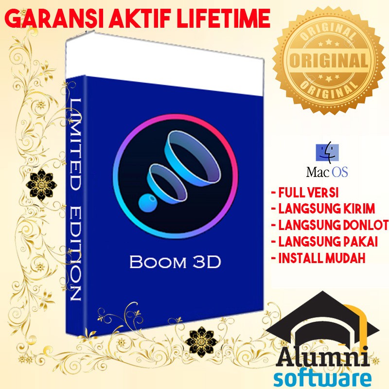 [FULL VERSION] Boom 3D Volume Booster &amp; Equalizer Mac-GARANSI AKTIVASI