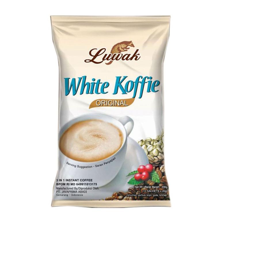 

Termurah!! (xdo-655) Kopi Luwak / luak white Coffe / coffee original 20g x 10 (isi 10 sachet)