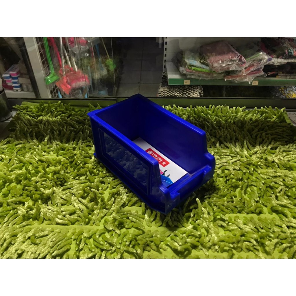 Jolly box JX 1 - Rak susun plastik biru - Tempat obat