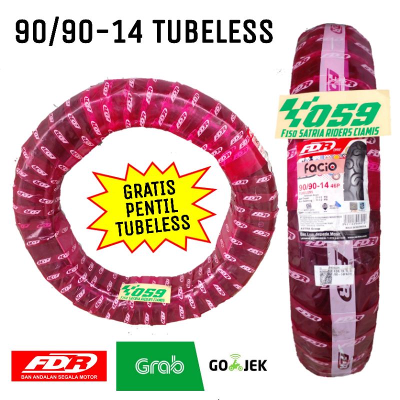 Ban Luar FDR Facio 90/90-14 TUBELESS