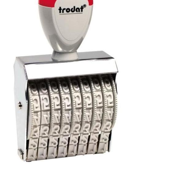 

✯ Stempel Manual Angka 8 Digit 9mm Trodat 1598 ♣