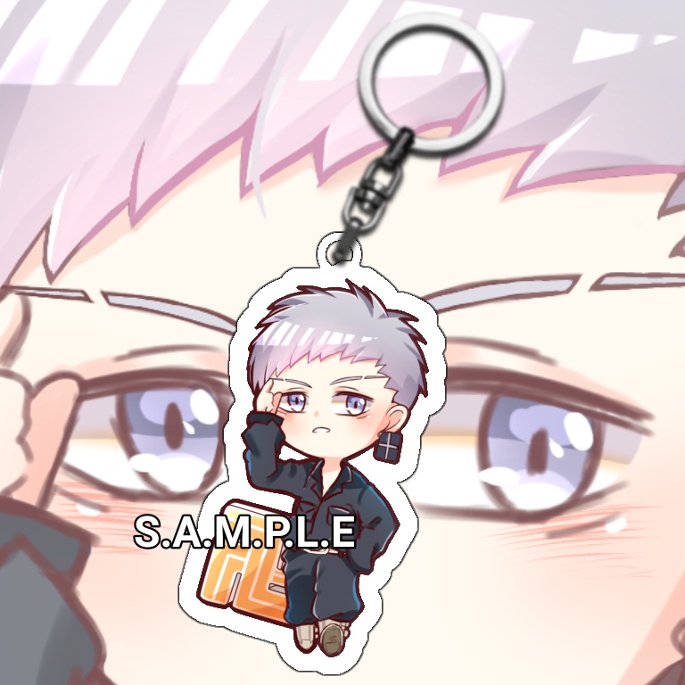 Keychain Anime Tokyo Revengers Mitsuya | Gantungan Kunci Anime Tokyo Revengers Mitsuya