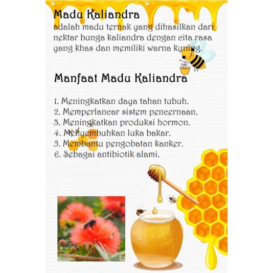 

Madu Kaliandra 150 gram