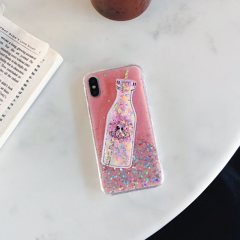 Unicorn Bottle Case Samsung S21 S21+ Ultra S20 Oppo A53 A33 2020 A5 A9 A52 A91 Reno 5 4f 2f 3 4 Pro