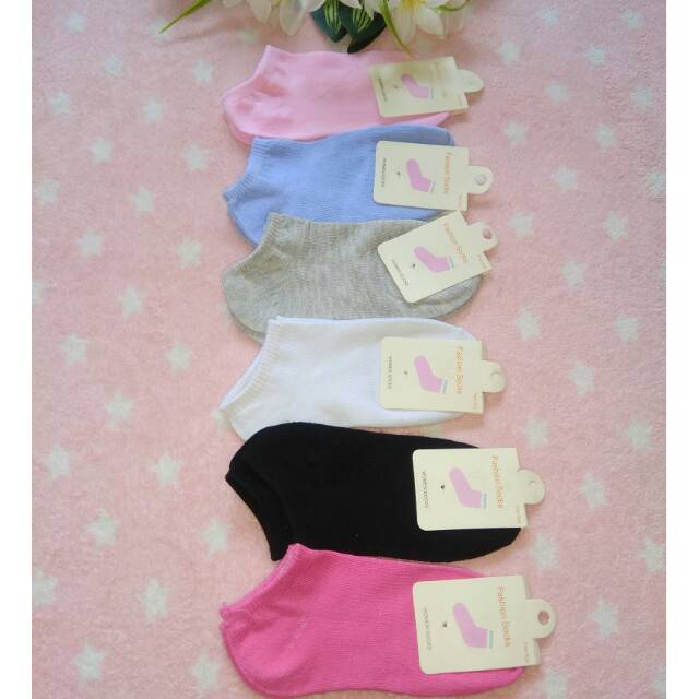 KAOS KAKI WANITA POLOS/KAOS KAKI WANITA PENDEK/KAOS KAKI WANITA SEMATA KAKI