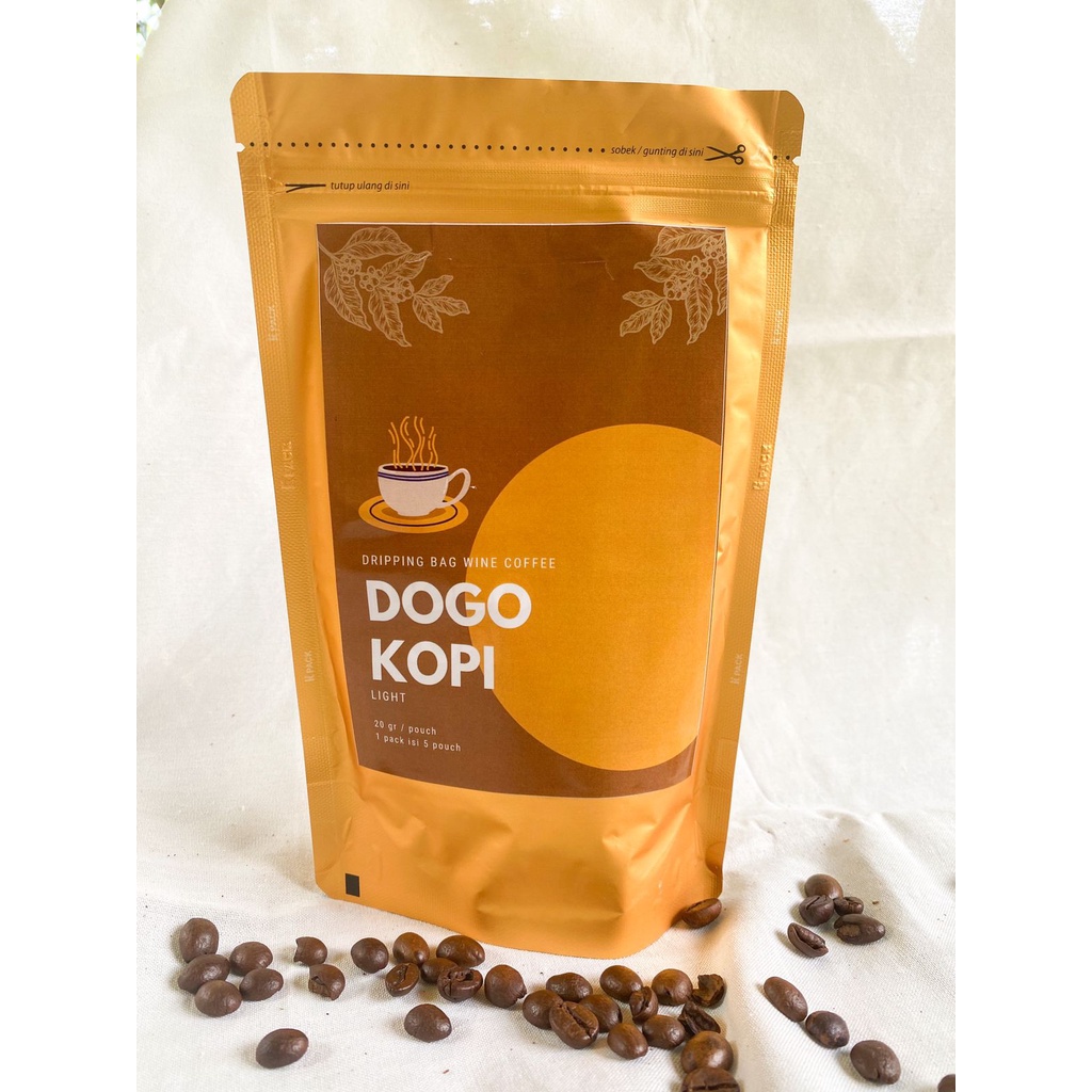 

DOGO KOPI - Dripping Bag Wine Coffe [Light]