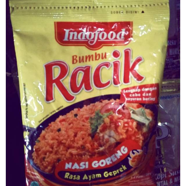 

Racik Bumbu nasi goreng instan