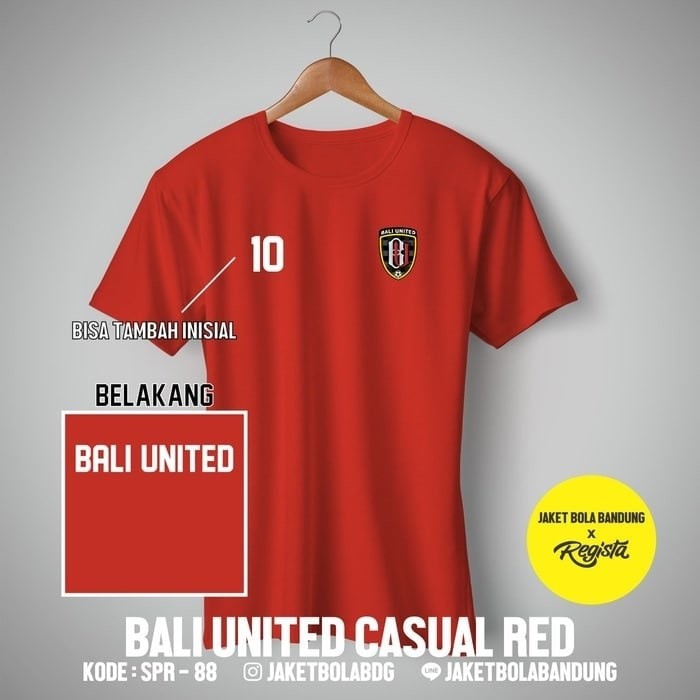 Kaos Tshirt Baju Combed 30S Distro Bali United