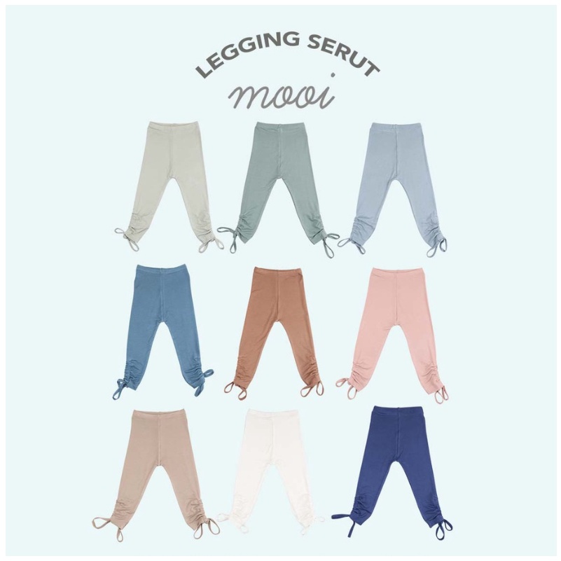 Mooi Legging Serut 0-3 Tahun Legging Anak Perempuan CBKS