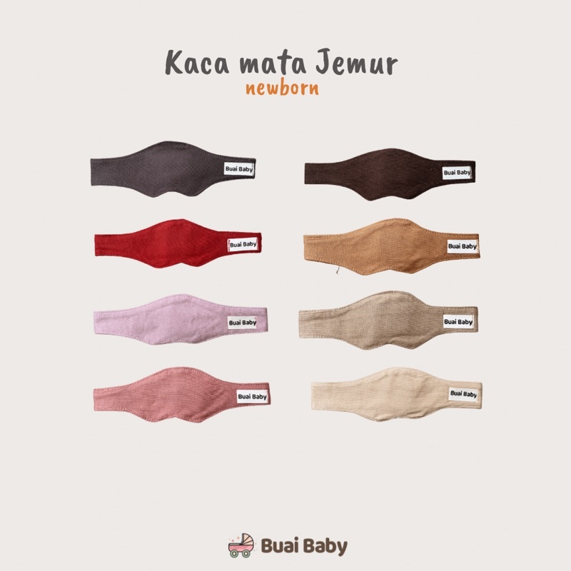 Buai - KACAMATA JEMUR baby newborn bahan lembut