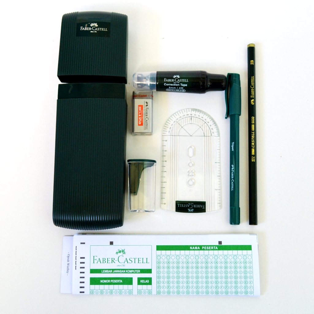

Kotak Pensil Faber Castell / Paket Ujian Mantap Faber Castell