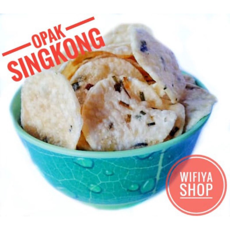 

Opak Singkong 250 gram Makanan Ringan Cemilan