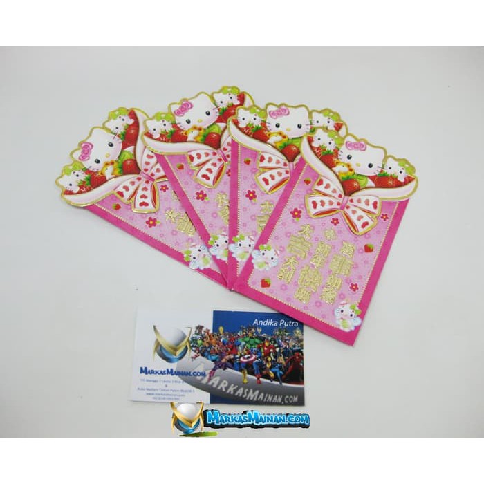

Promo AMPLOP ANGPAO IMLEK HELLO KITTY ISI 4 Diskon