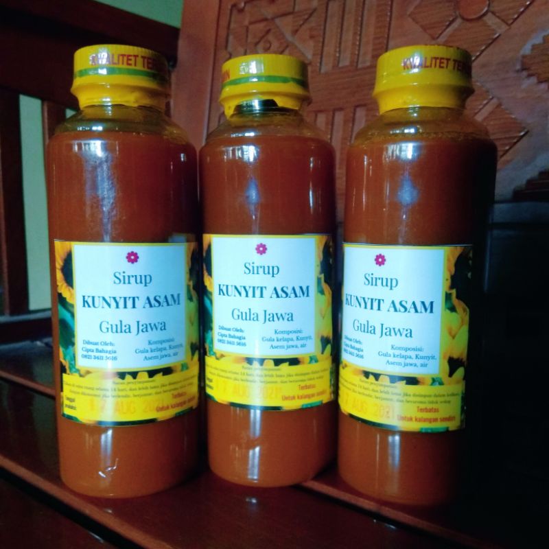 

Sirup Kunyit Asam 250ml