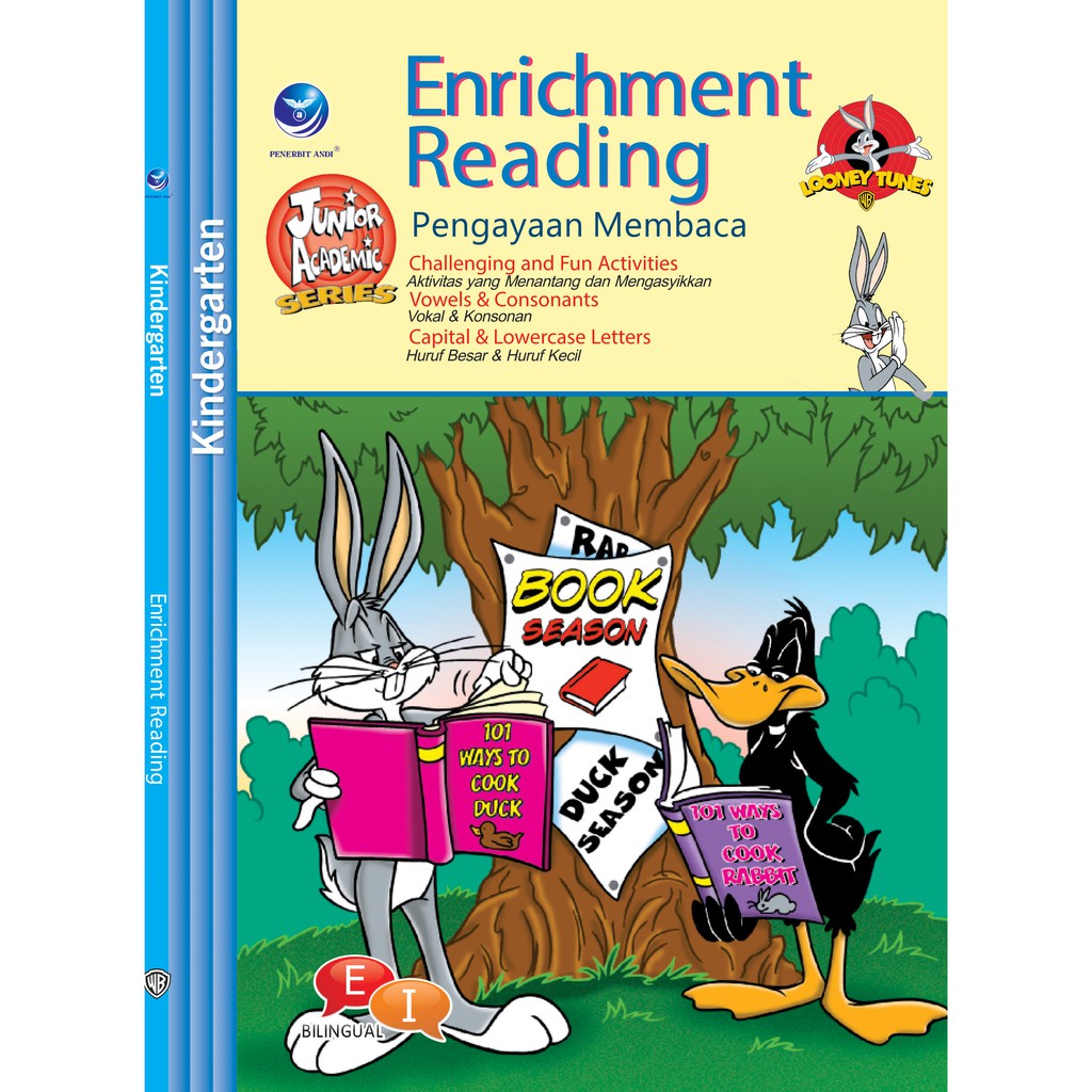 Enrichment Reading, Pengayaan Membaca, Kindergarten (WB)