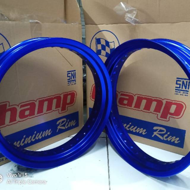 Velg Supermoto KLX CRF Wr155 Biru