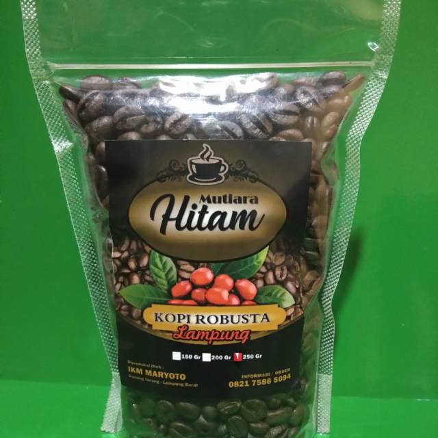 

roasted bean robusta lampung