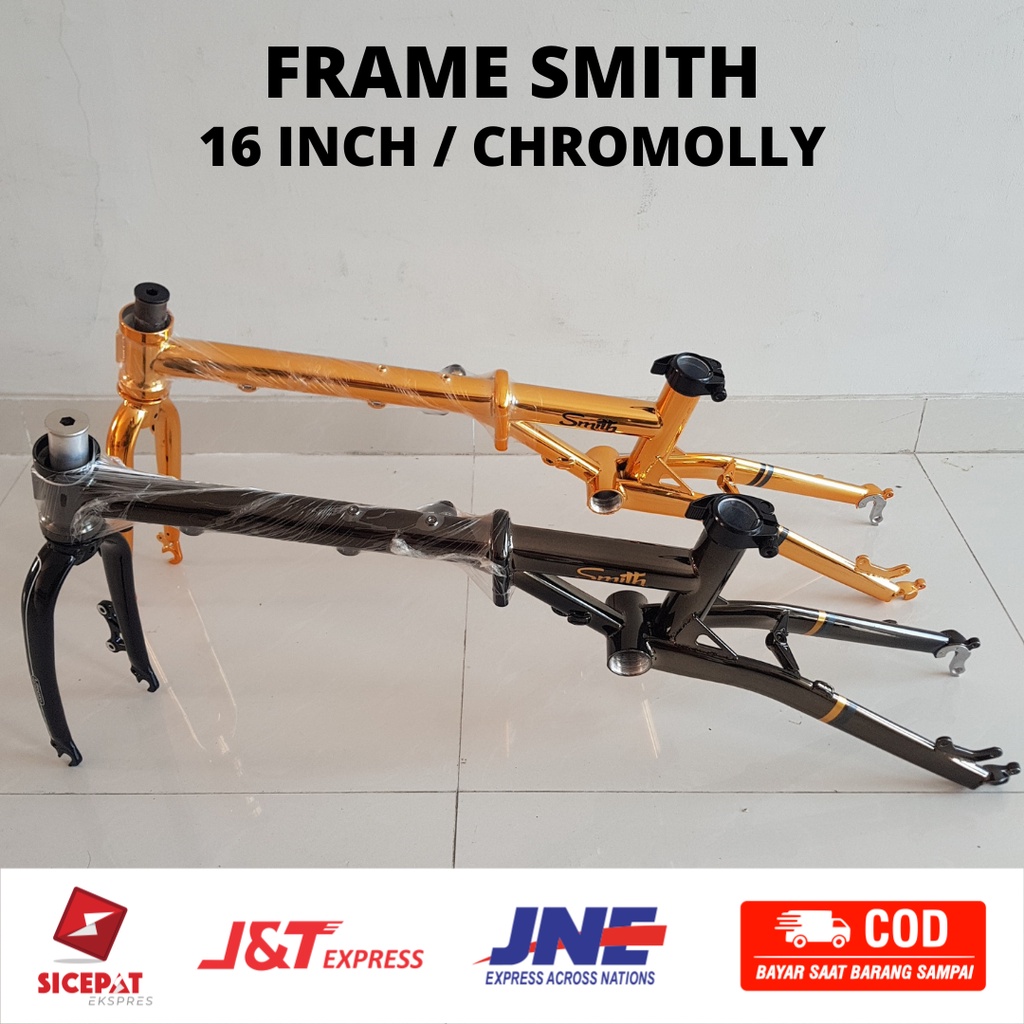 Frame Sepeda Lipat 16 Inchi Chromolly Smith