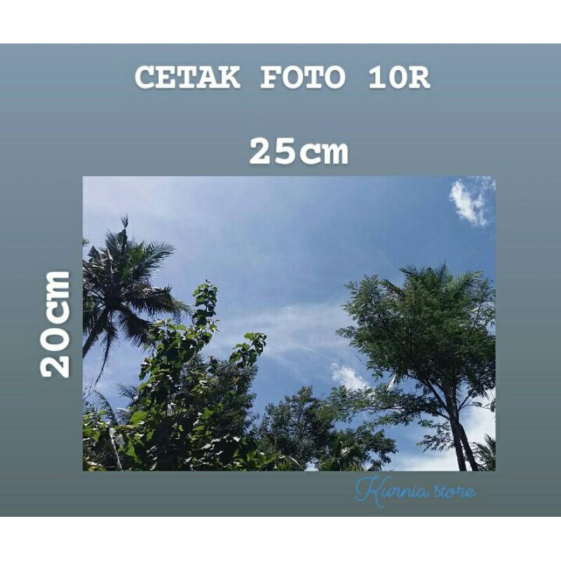 CETAK FOTO 10R FULL DILAMINASI MURAH