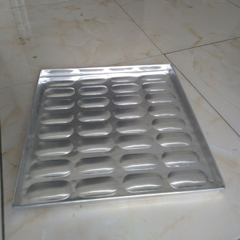 Loyang Lidah Kucing Bahan Alumunium Uk 30x30