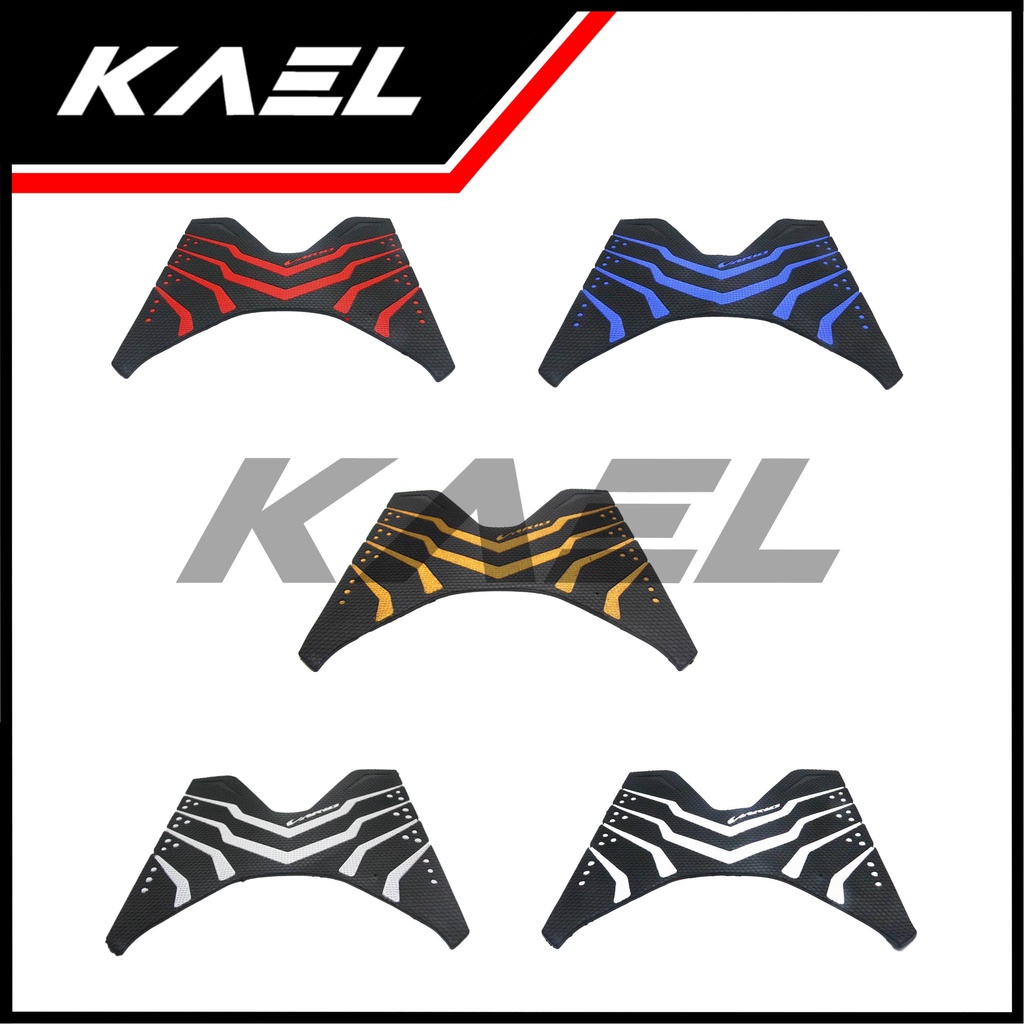 Karpet Karet Honda Vario 125-150 New LED eSP 2018-2019-2020-2021-2022 Keset Pijakan Alas Kaki Motor Merah-Biru-Putih-Abu-Emas-Gold